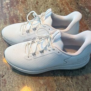 Skechers White Lightweight Sneakers